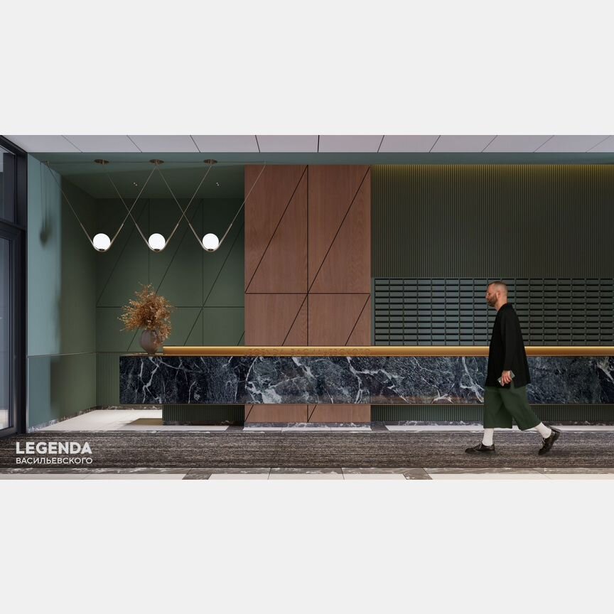 2-к. квартира, 66,1 м², 9/10 эт.