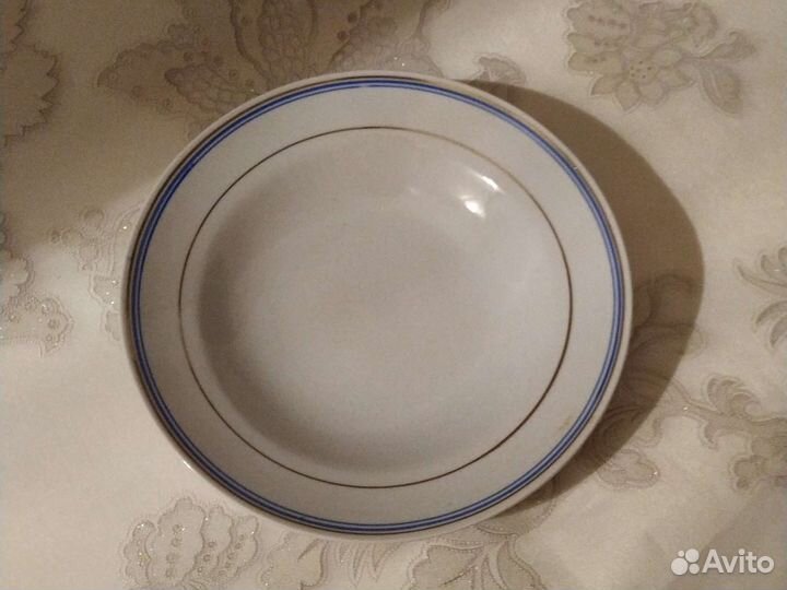 Тарелка суповая Корея времен СССР