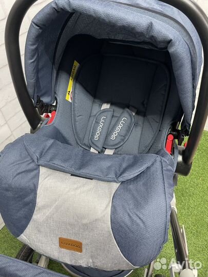 Коляска трансформер с автолюлькой (3в1) 518