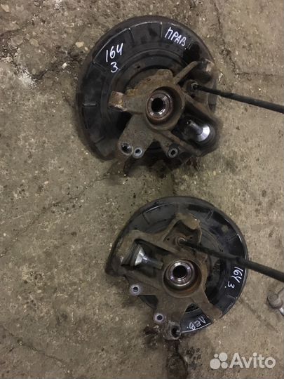 Мерседес мл 164 задняя ступица