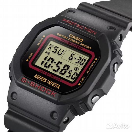 Casio G-Shock DW-5600AI-1E Andrés Iniesta