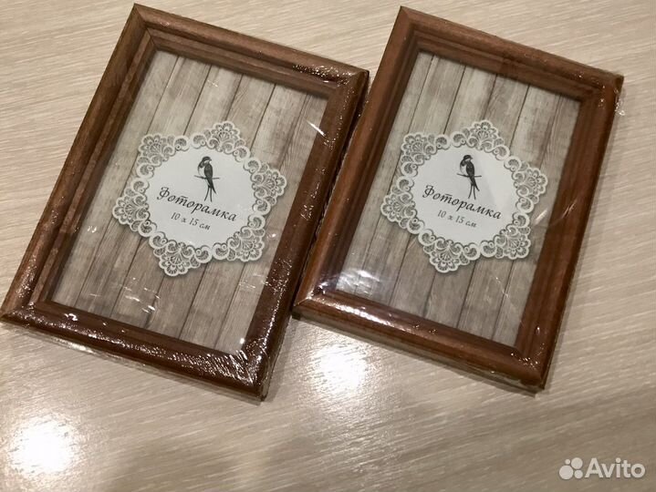Фоторамки дерево 10х15