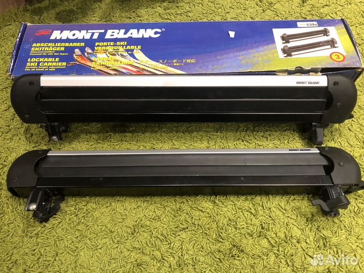 Багажник для лыж и сноубордов Mont Blanc (Швеция)