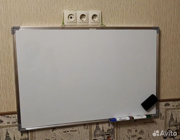 Доска 90*60см с маркерами +доставка