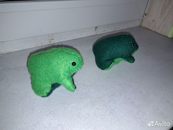 Игрушки ручной работы в смешанной технике