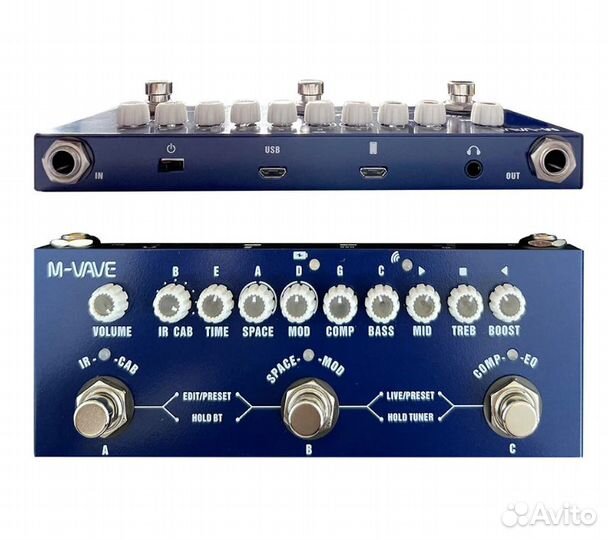 Процессоры эффектов для гитары и баса