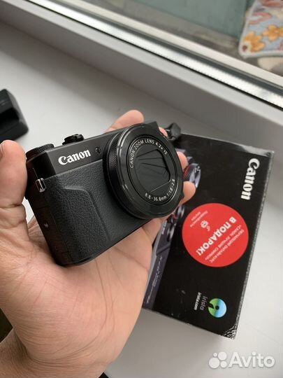 Фотоаппарат canon g7x mark ii