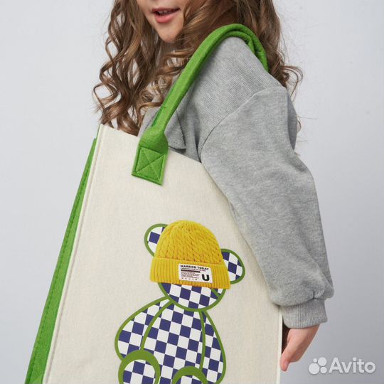 Сумка детская пакет подарочный для занятий подарок