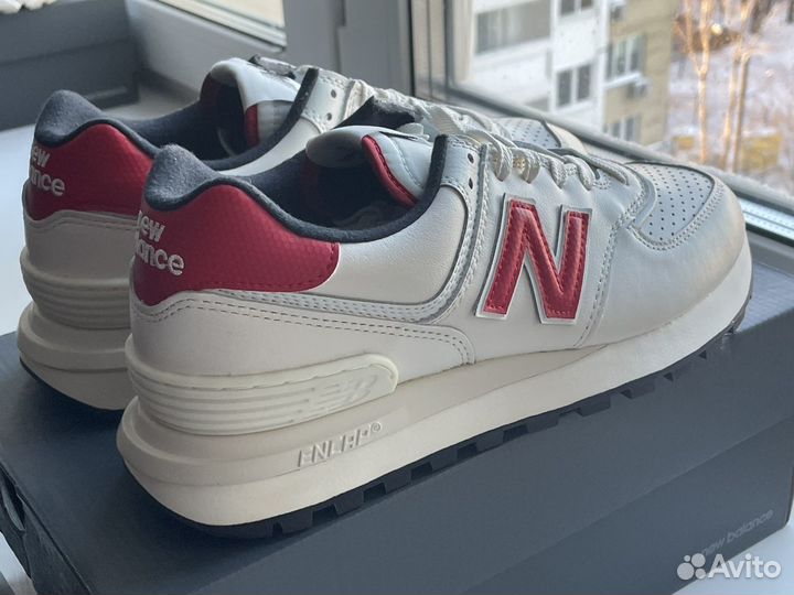 Кожаные New Balance 574 оригинал