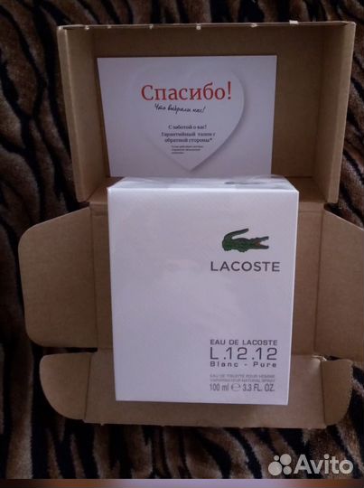 Духи lacoste