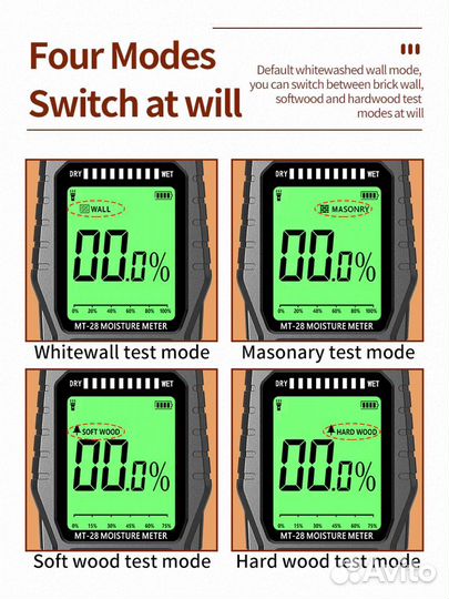 Измеритель влажности индукционный