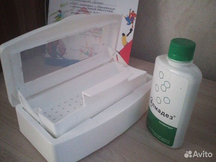 Бокс контейнер для стерилизации с концентратом