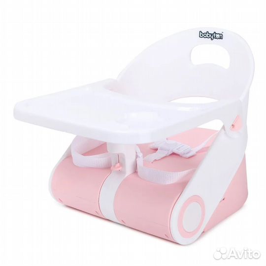 Складной стульчик бустер для кормления babyton