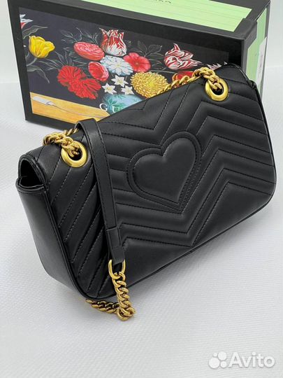 Сумка женская gucci marmont GG