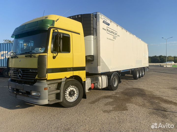 Mercedes-Benz Actros 1840LS с полуприцепом, 2002
