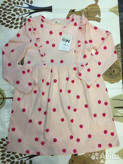 Платье в горох