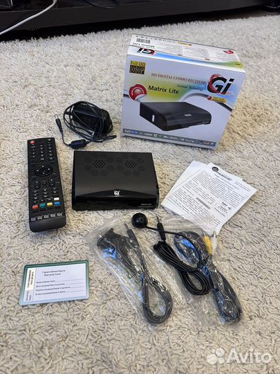 Спутниковый ресивер DVB-T2 GI Matrix Lite