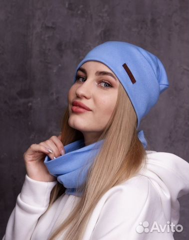 Комплек /шапка+снуд/новые 5 цветов