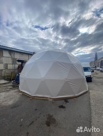 Купольный сферический шатер