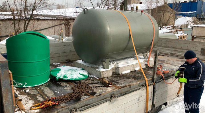 Газгольдер новый