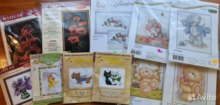 Наборы для вышивания крестом Риолис. Luca-S