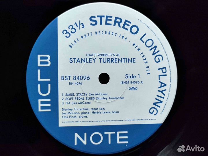 Stanley Turrentine That's Where It's AT 1992 OBI