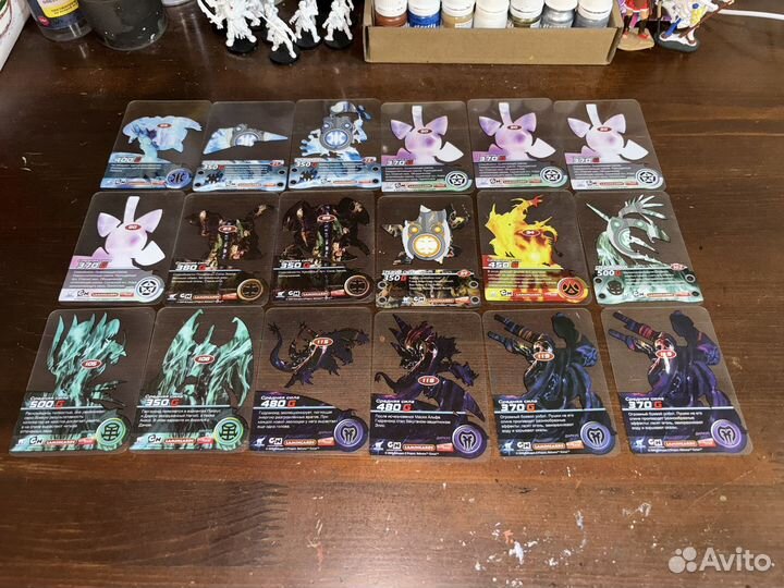 Карточки Bakugan