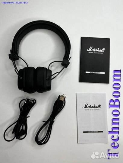 Беспроводные наушники Marshall Major 4 чёрные