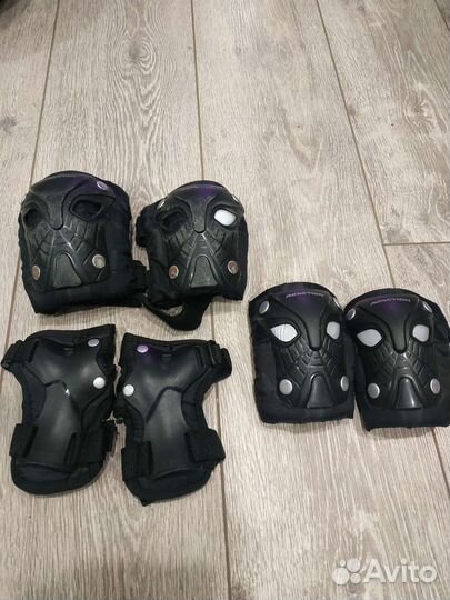 Роликовые коньки детские с защитой