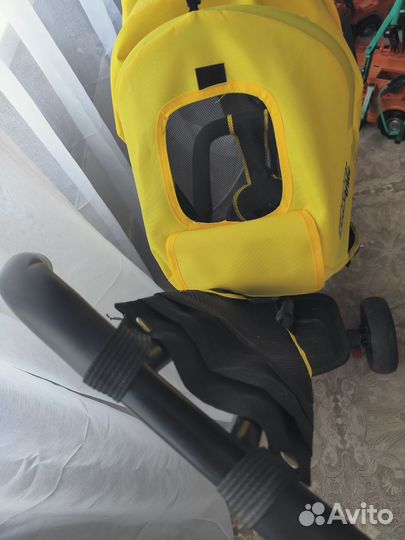 Детский велосипед с родительской ручкой