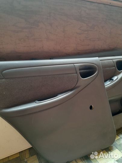 Обшивки дверей шевролет ланос