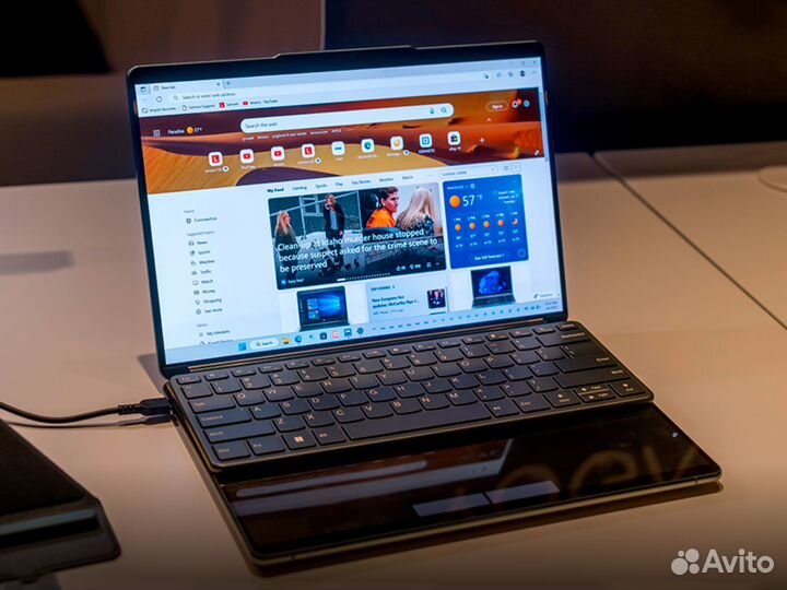 Ноутбук Lenovo Yoga 9i Dual I7-1355U 2 экрана 2.8k