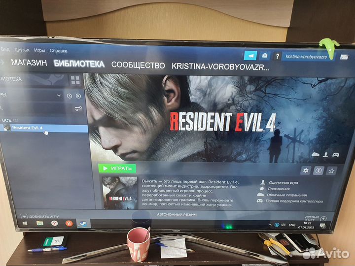 Игра на пк resident evil 4 remake 2023