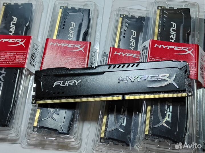 Оперативная память Kingston DDR3 8Гб, 1600 мгц