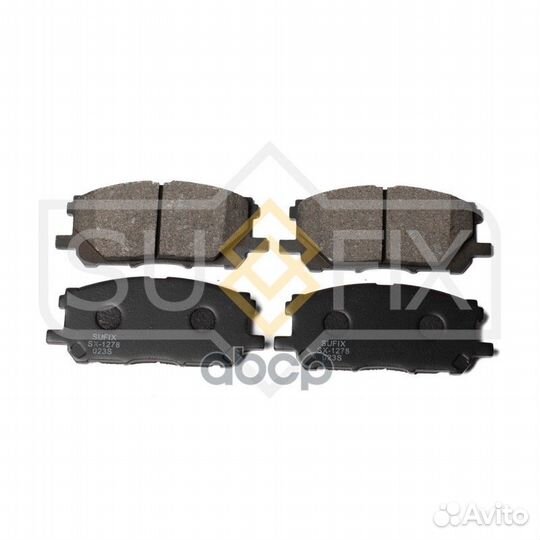 Колодки тормозные дисковые перед прав/лев S