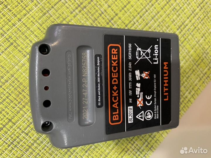 Black&decker 18v