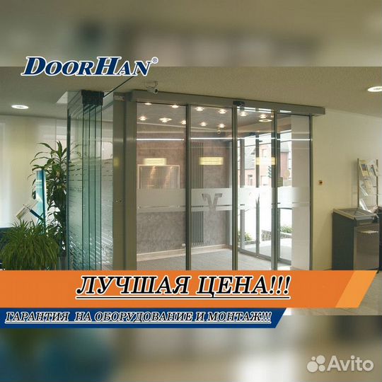 Автоматические раздвижные двери