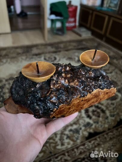 Подсвечник из капа