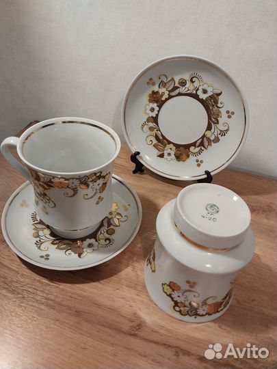 Фарфоровые бокалы СССР