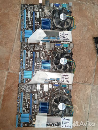 Материнская плата 775 g41 ddr3 msi asus