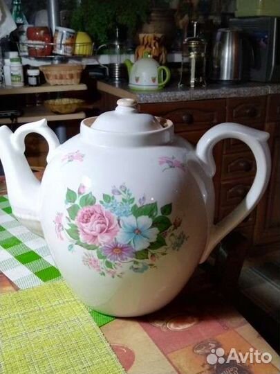 Чайники - гиганты заварочные, доливные. СССР