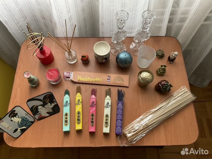 Свечи и ароматические палочки.Фэншуй