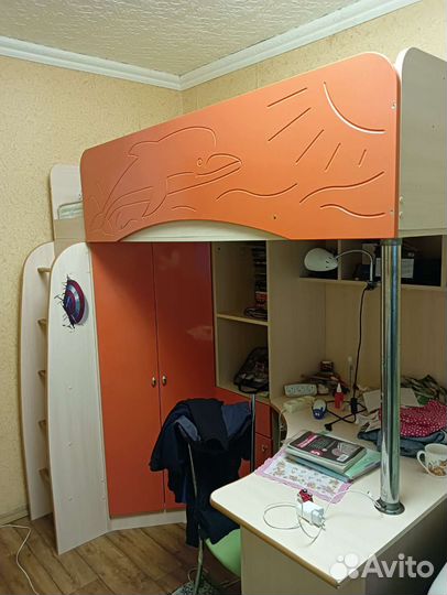 Детская кровать от 3 лет с матрасом бу