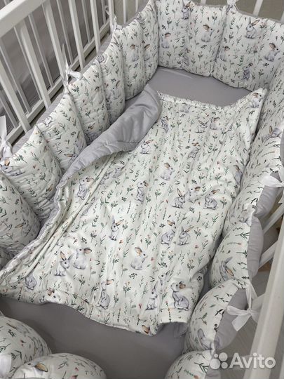 Бортики в кроватку 120*60