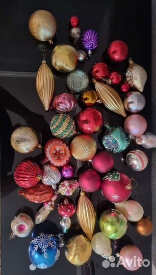 Елочные игрушки СССР