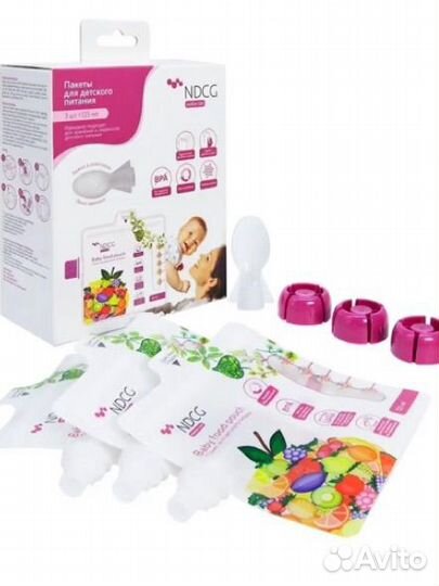 Пакеты для пюре 12шт