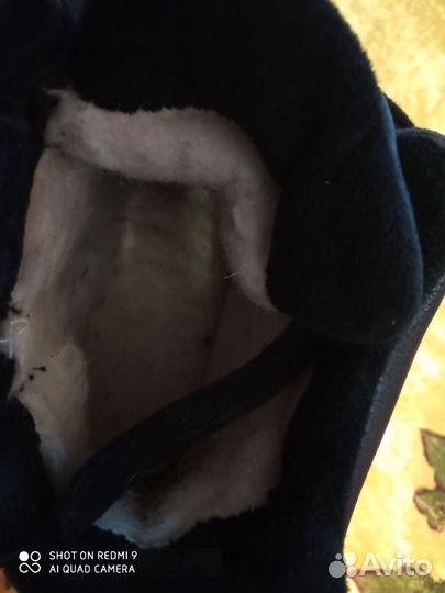 Ботинки мужские зимние 39 размер