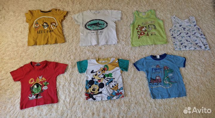 Пакет вещей на мальчика 80-92