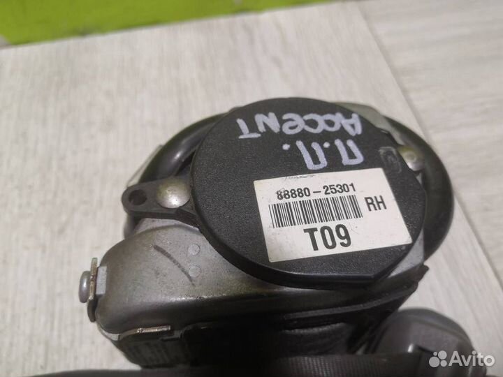 Ремень безопасности с пиропатроном Хендай Акцент