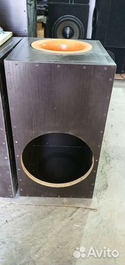 Короб для сабвуфера трубы